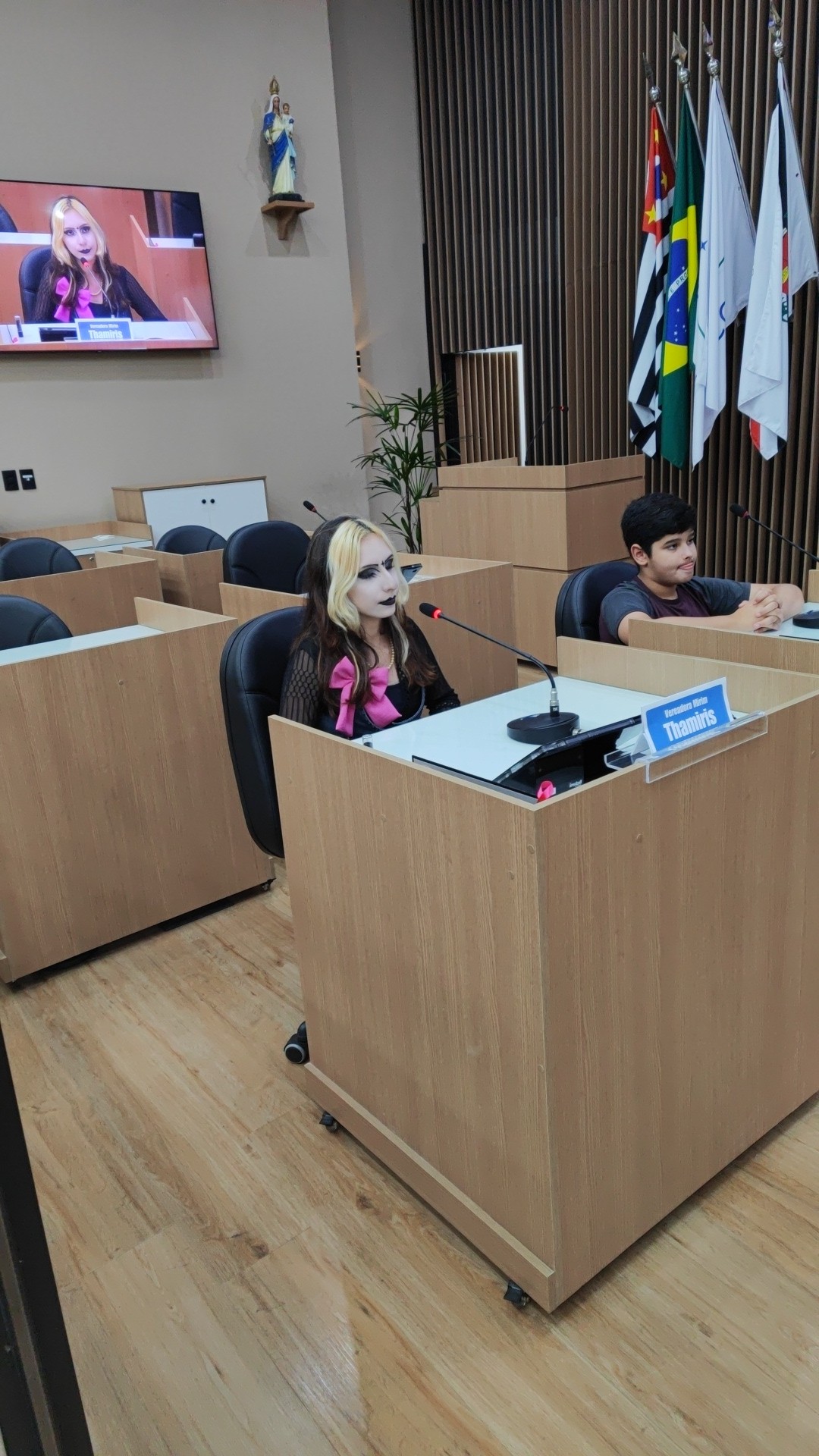 Visualize fotos 24/10/2025 Sessão Ordinária da Câmara Mirim