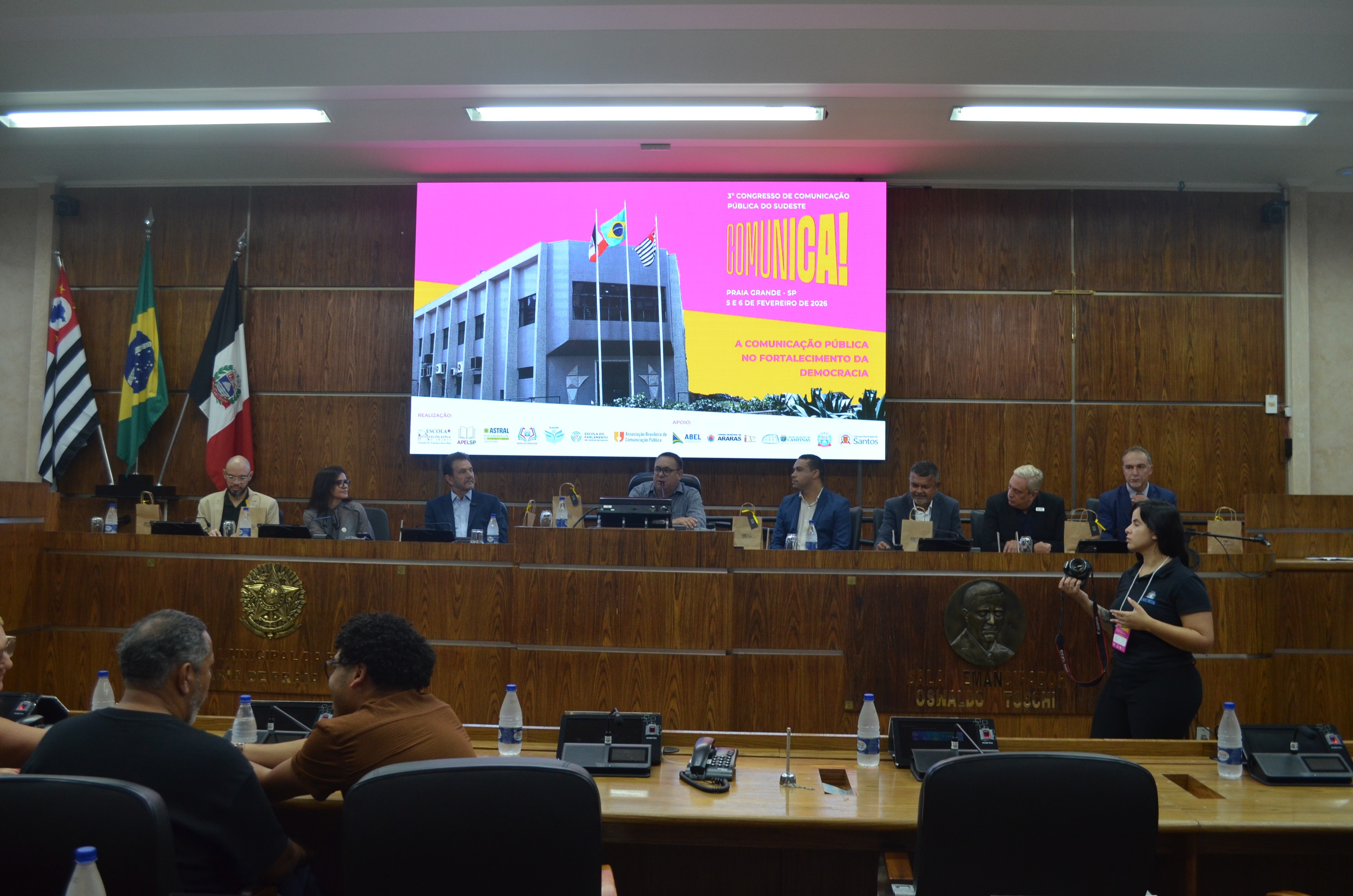 Visualize fotos 05/02/2026 - Abertura do 3º Congresso de Comunicação Pública do Sudeste