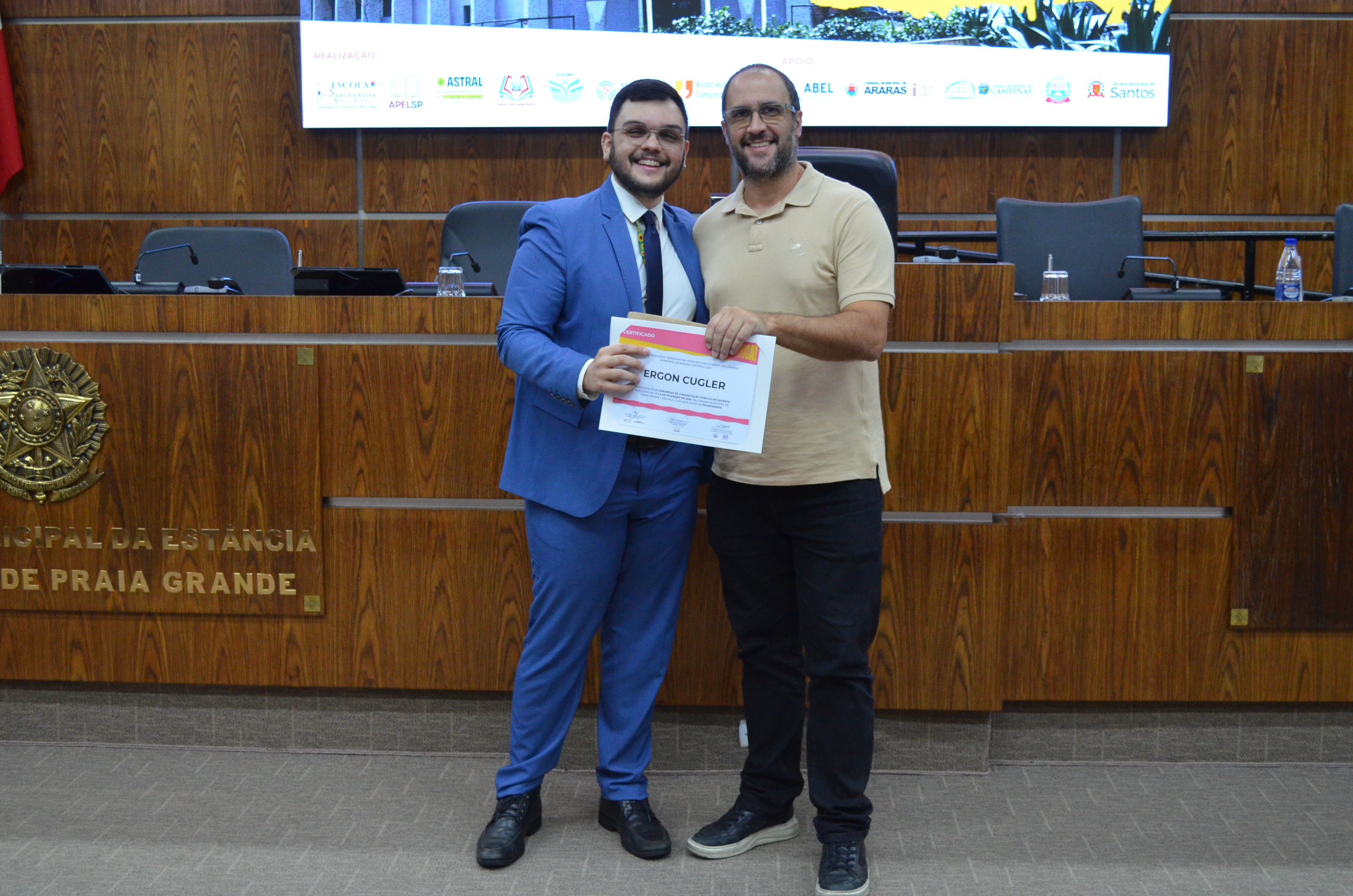 Visualize fotos 06/02/2026 - Palestra "Desinformação e Políticas Públicas: como enfrentar a era das Fake News?"