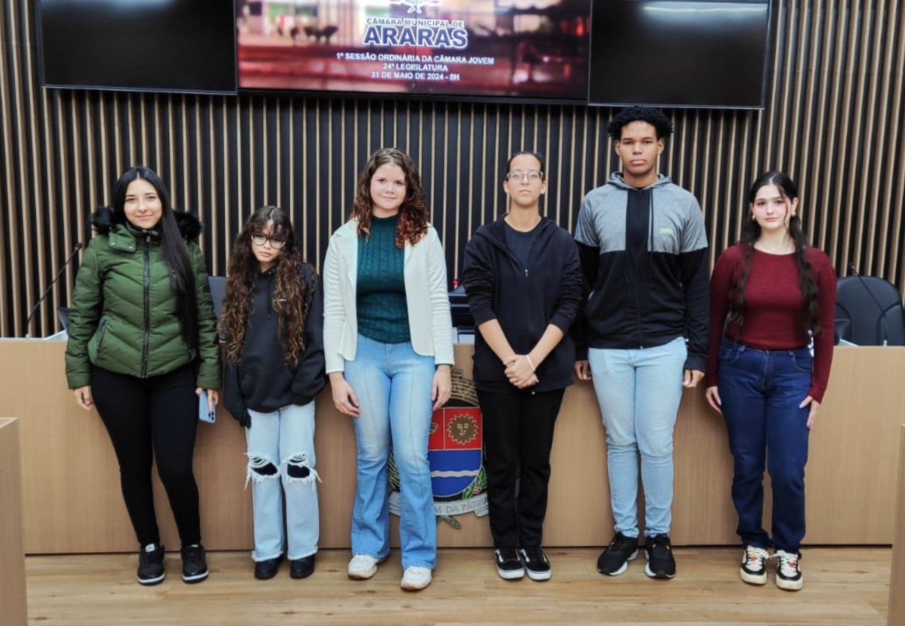 24ª Legislatura da Câmara Jovem realiza a 1ª Sessão Ordinária