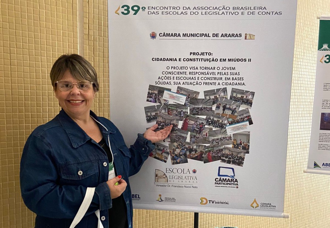 Escola Legislativa apresenta projeto no 39º Encontro da Abel